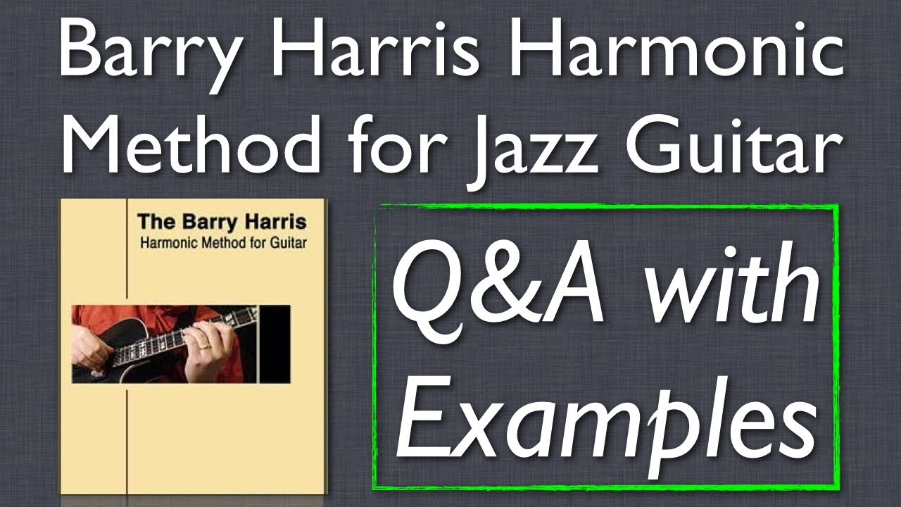 The barry harris approach to improvised lines & harmony an introduction pdf