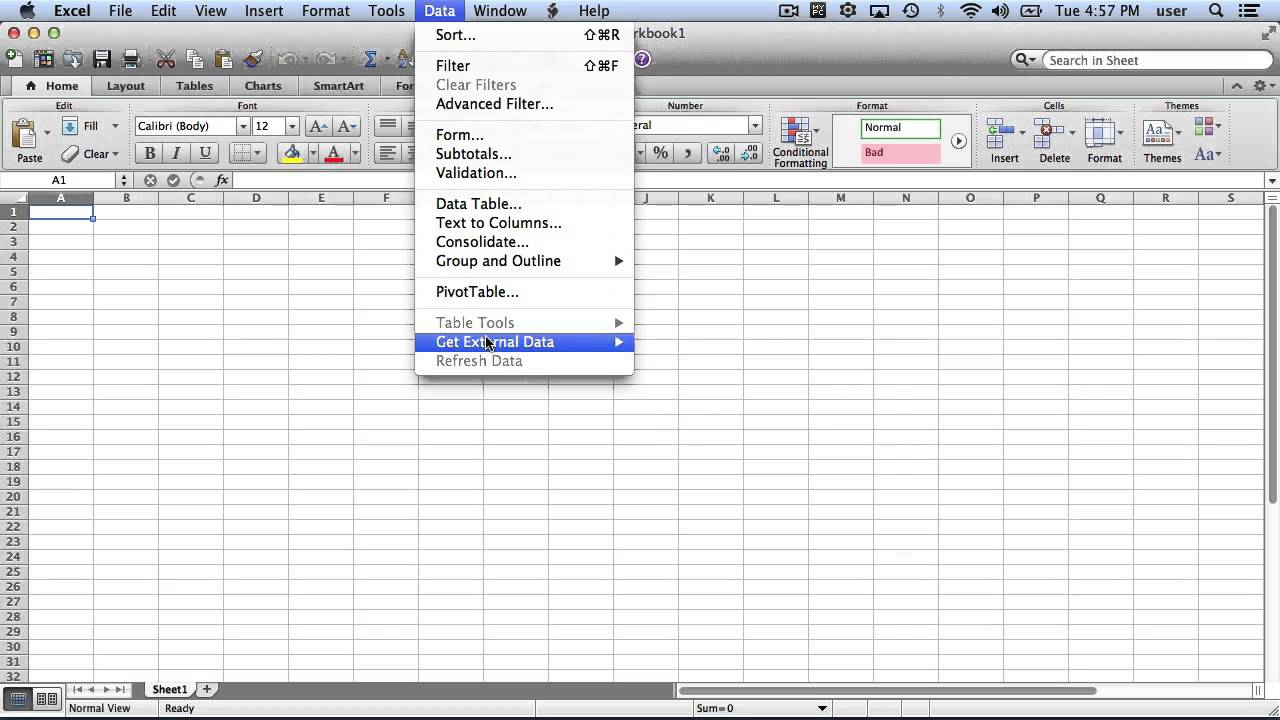 Microsoft Excel 2013 For Mac